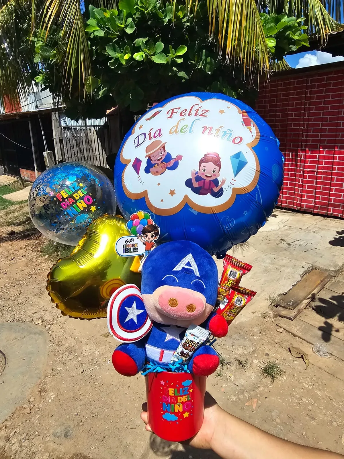 Chanchito capitán América