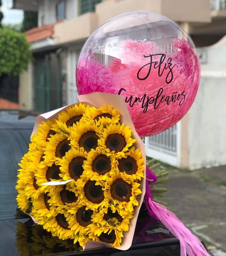 Buchón de girasoles