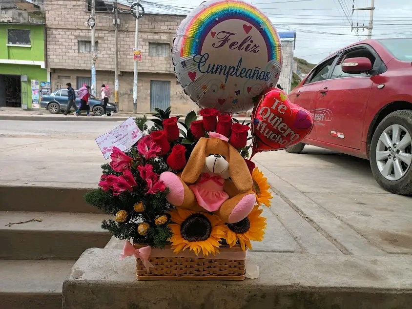 Canasta alegría girasol