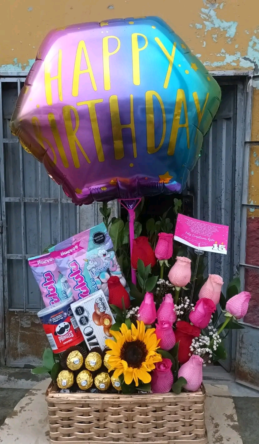 Ramo multi rosas